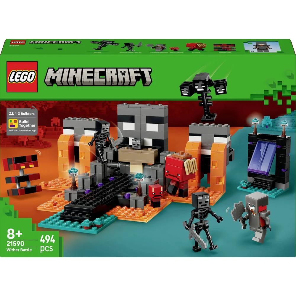 21590 LEGO® MINECRAFT Dvoboj s Witherom (21590); Poklon za igrače slika
