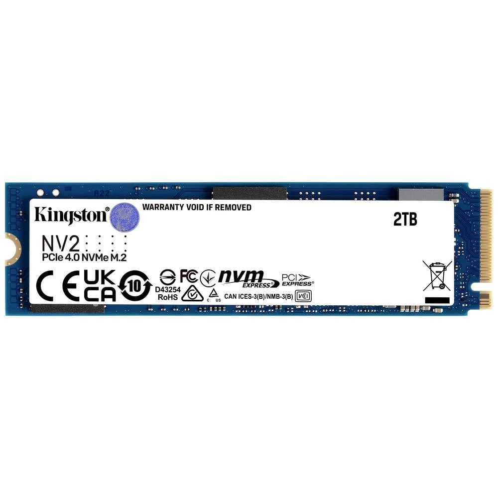 Kingston NV2 2 TB unutarnji M.2 PCIe NVMe SSD 2280 PCIe NVMe 4.0 x4 maloprodaja SNV2S/2000G slika