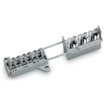 spojna stezaljka kruti: 0.75-1.5 mm² Broj polova (broj): 6 WAGO WAGO GmbH & Co. KG 50 St. siva