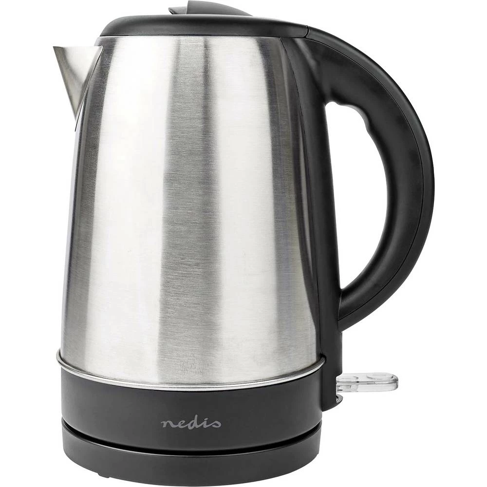 Nedis KAWK340EAL kuhalo za vodu indikatorska lampica srebrna, crna Kapacitet: 1.7 l slika