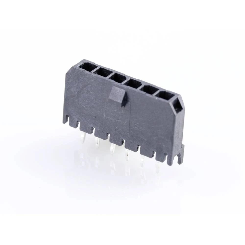 Molex ugradna standardna letva s muškim kontaktima Ukupan broj polova 6 Raster: 3.00 mm 436500617 1 St. Tray slika