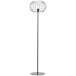 Brilliant Silemia 93087/76 podna svjetiljka E27 crna (mat)