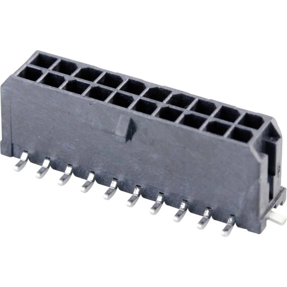 Molex 430452018 1000 pcs Micro-Fit 3.0 Vertical Header, 3.00mm Pitch, Dual Row, 20 Circuits, with Solder Tab, Tin, Glow-Wire Capab slika