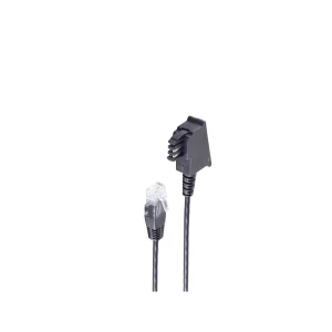 Shiverpeaks DSL priključni kabel [1x muški konektor TAE-F - 1x RJ45-utikač 8p2c] 10 m crna slika