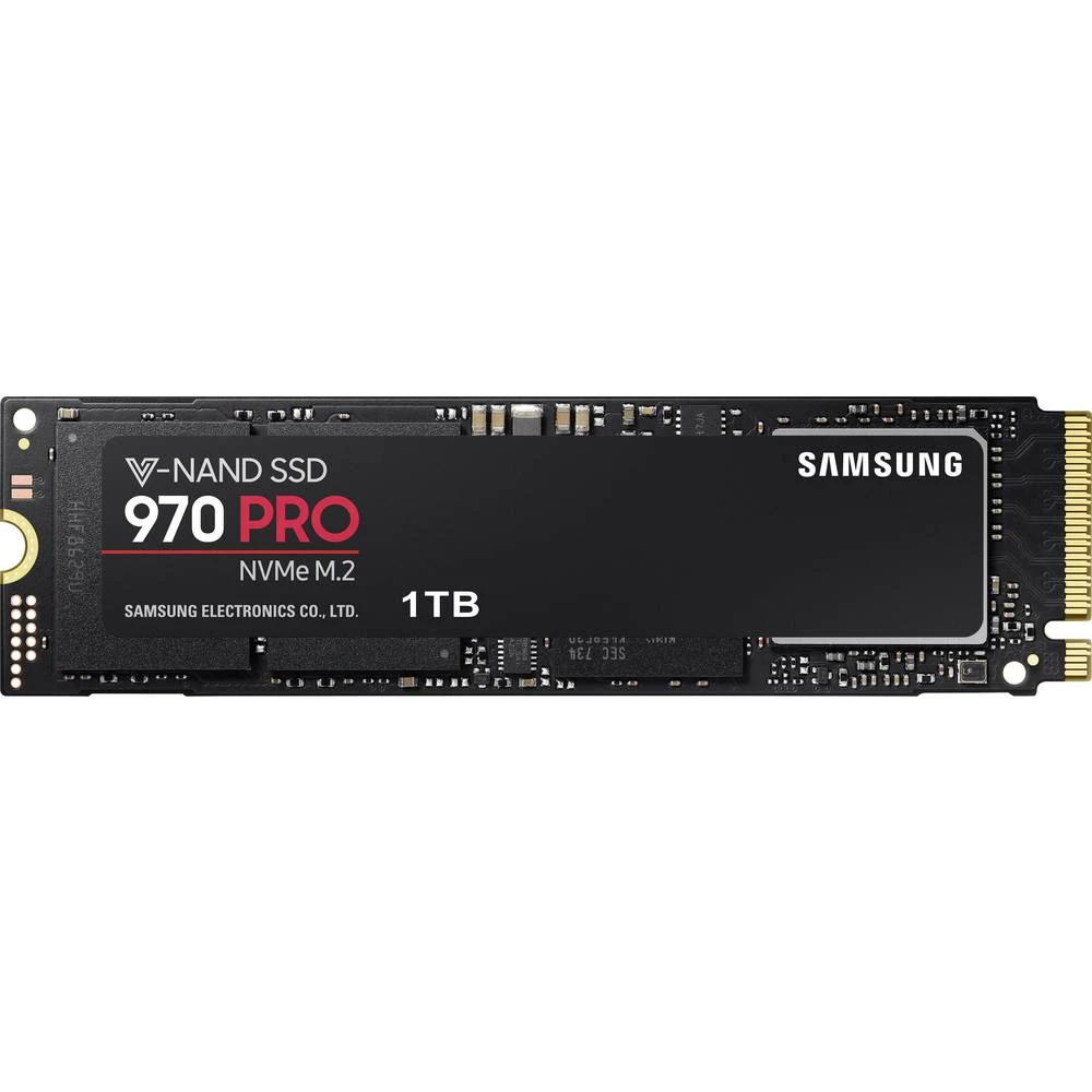 Unutarnji PCIe M.2 SSD 1 TB Samsung 970 PRO Maloprodaja MZ-V7P1T0BW PCIe 3.0 x4 slika