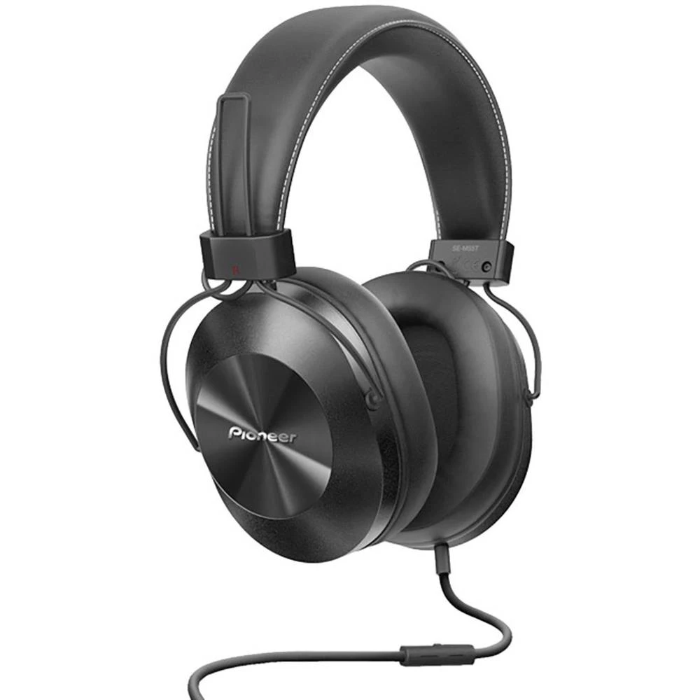 HiFi Naglavne slušalice Pioneer SE-MS5T-K Preko ušiju Slušalice s mikrofonom Crna slika