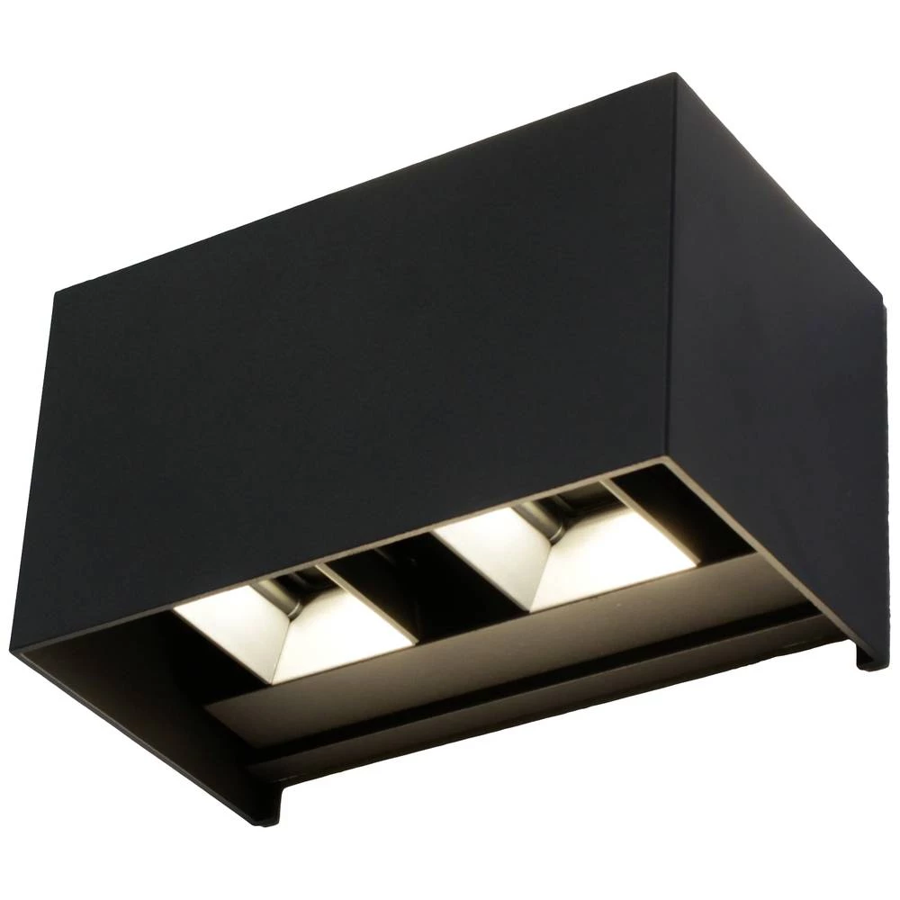 ECO-Light DAKAR 1210118 LED vanjsko zidno svjetlo  LED LED fiksno ugrađena 12 W antracitna boja slika