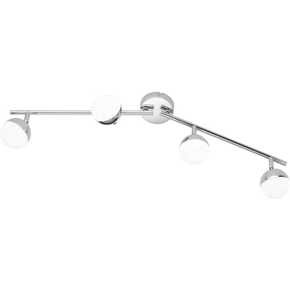 LED stropni reflektor 18 W Toplo-bijela ACTION SANAN 925904016000 Krom boja slika