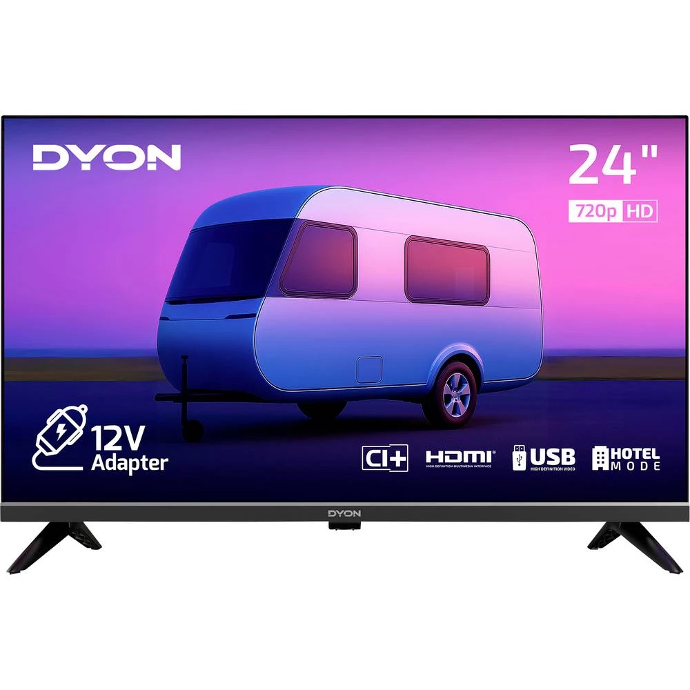 Dyon LED-TV Energetska učinkovitost 2021 E (A - G) crna slika