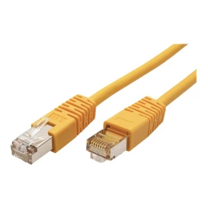 Roline 21.15.0342 RJ45 mrežni kabel, Patch kabel cat 5e S/FTP 2.00 m žuta dvostruko zaštićen, pozlaćeni kontakti 1 St. slika