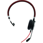 Jabra Evolve 40 MS Mono Mono slušalice USB Stereo, Sa vrpcom Na ušima Crna/crvena