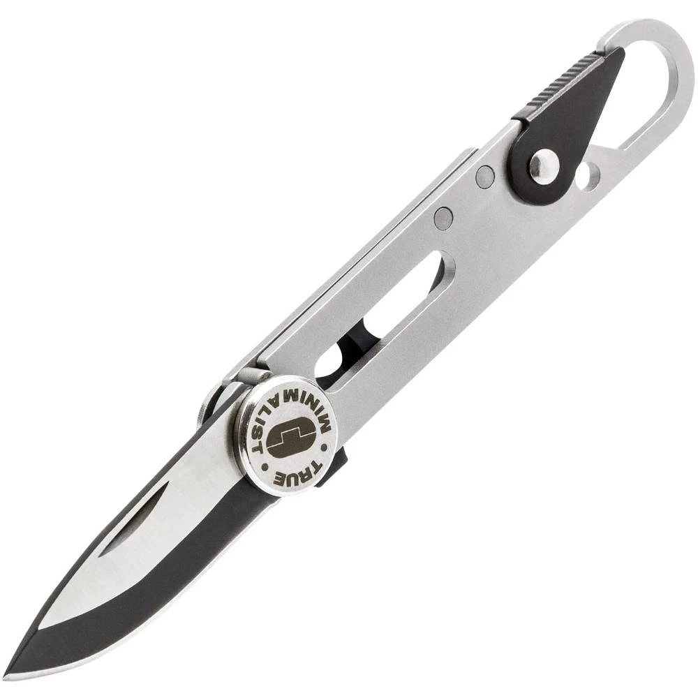 Multitool Broj funkcija 7 True Utility Minimalist TU208 Plemeniti čelik, Crna slika