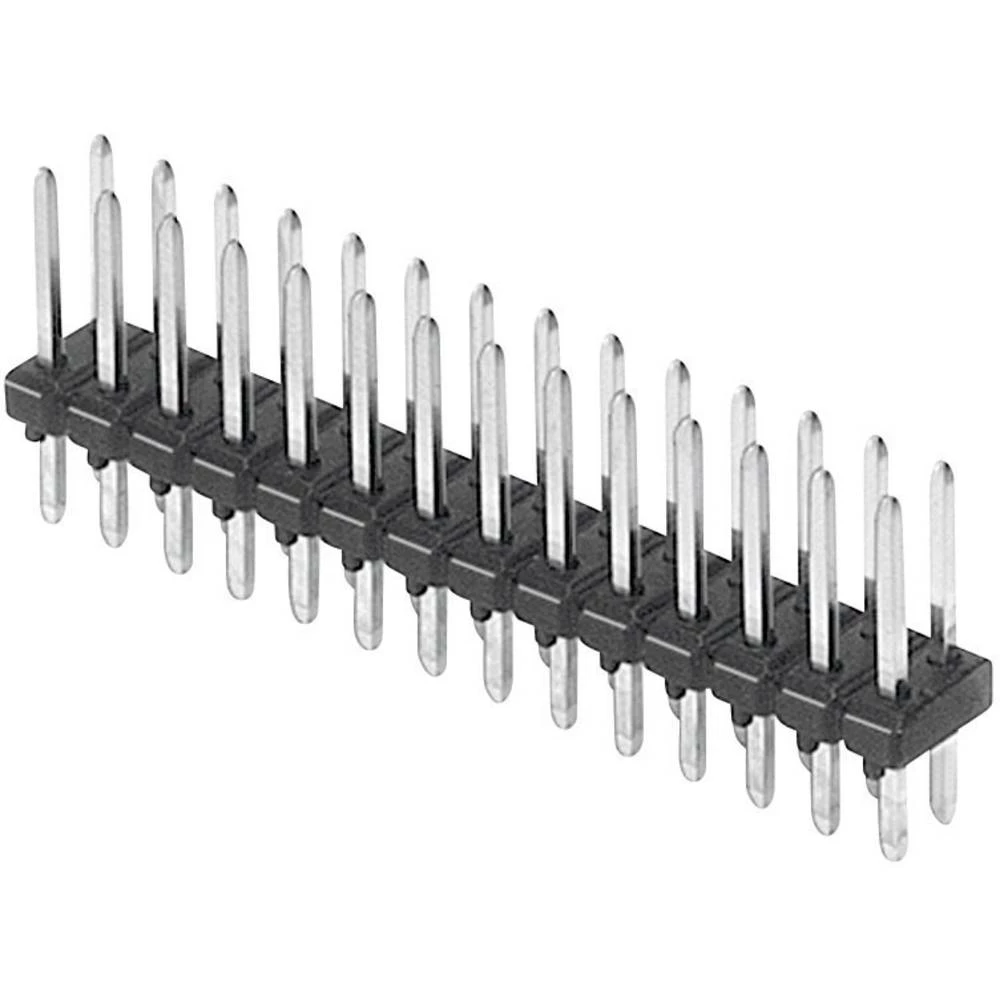W & P Products standardna letva s muškim kontaktima Broj redova: 2 Broj polova po redu: 14 944-13-028-00 1 kom. slika
