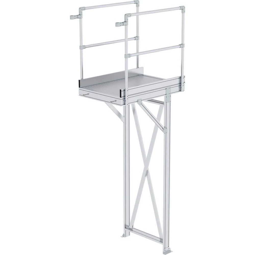 Günzburger Steigtechnik 332001 Modna pista, valoviti aluminij PF visina 1250-2499 mm PF duljina 1260 mm 1 St. slika