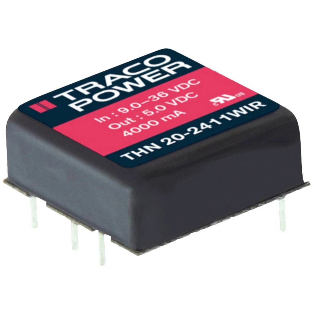 TracoPower THN 20-7213WIR DC/DC pretvarač 15 V/DC 1.33 A 20 W slika