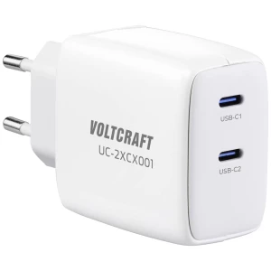VOLTCRAFT GaN VC-13091940 USB punjač unutrašnje područje Izlazna struja maks. 3.25 A 2 x USB-C® slika