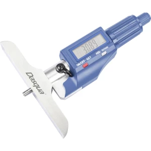 Dasqua 4710-2205 digitalni dubinski mikrometar s digitalnim zaslonom 0 - 150 mm DIN 863 slika