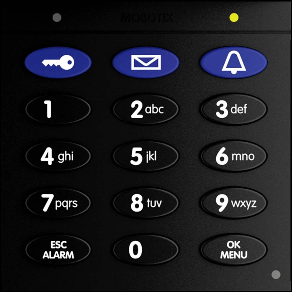Mobotix Mx-A-KEYC-b pribor portafona za vrata  tipkovnica  crna slika