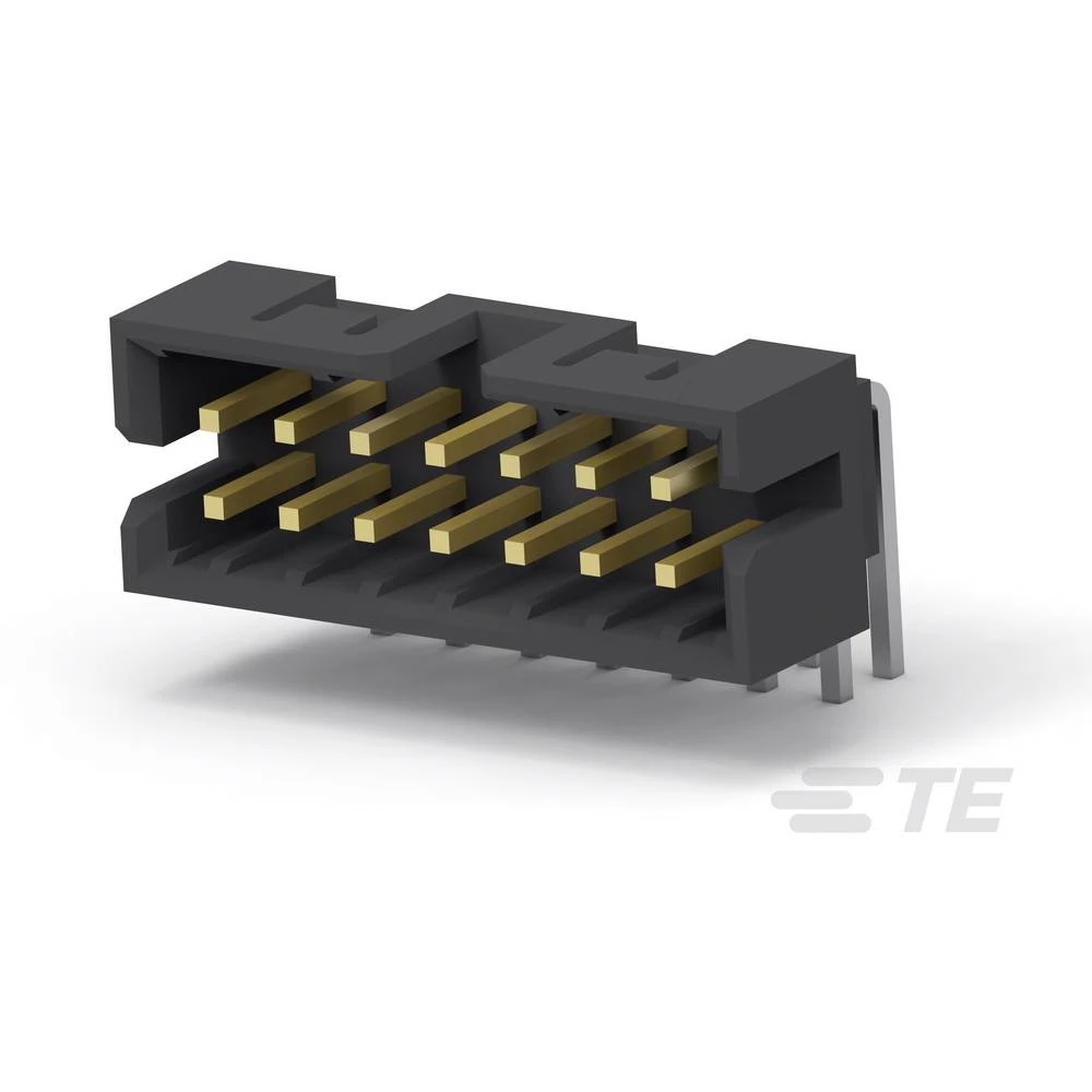TE Connectivity ugradna standardna letva s muškim kontaktima 2-2842248-0 1 St. Tube slika
