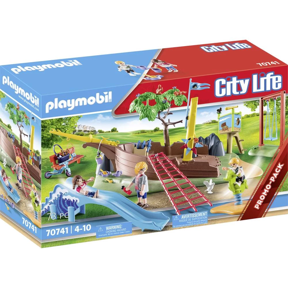 Playmobil® City Life Pustolovno igralište s olupinom broda 70741 slika