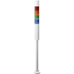 Signalni toranj LED Patlite LR4-4M2PJBW-RYGB 4-bojno, Crvena, Žuta, Zelena, Plava boja 4-bojno, Crvena, Žuta, Zelena, Plava boja slika