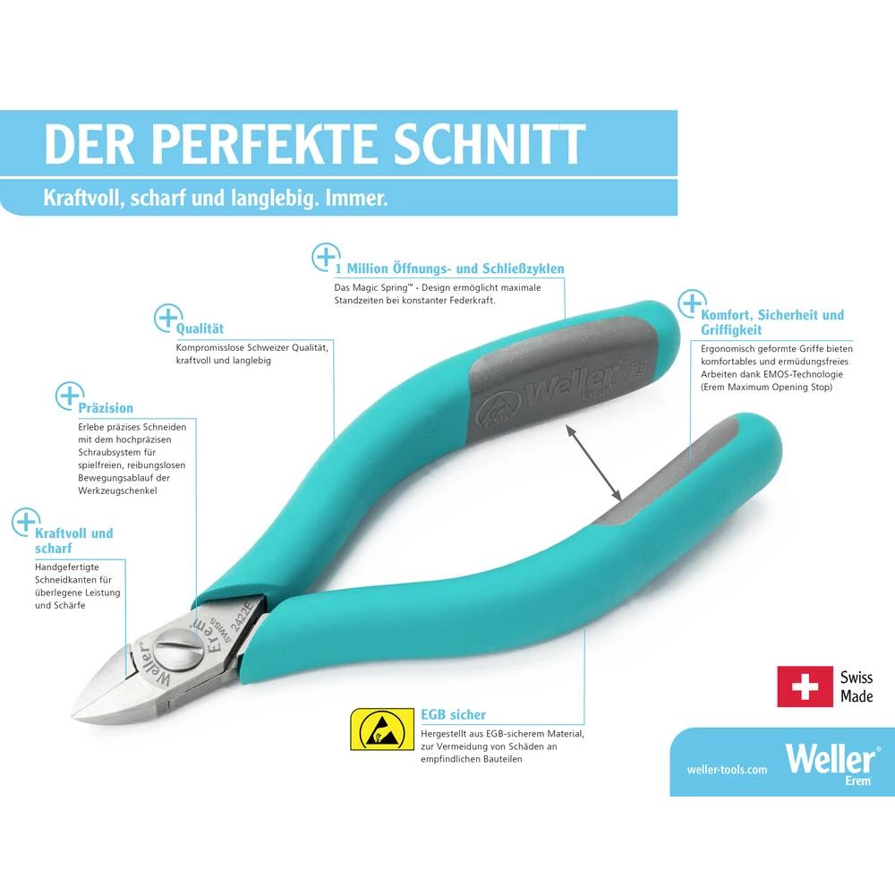 Weller Erem® 1522NPC pneumatski šiljasti rezač slika