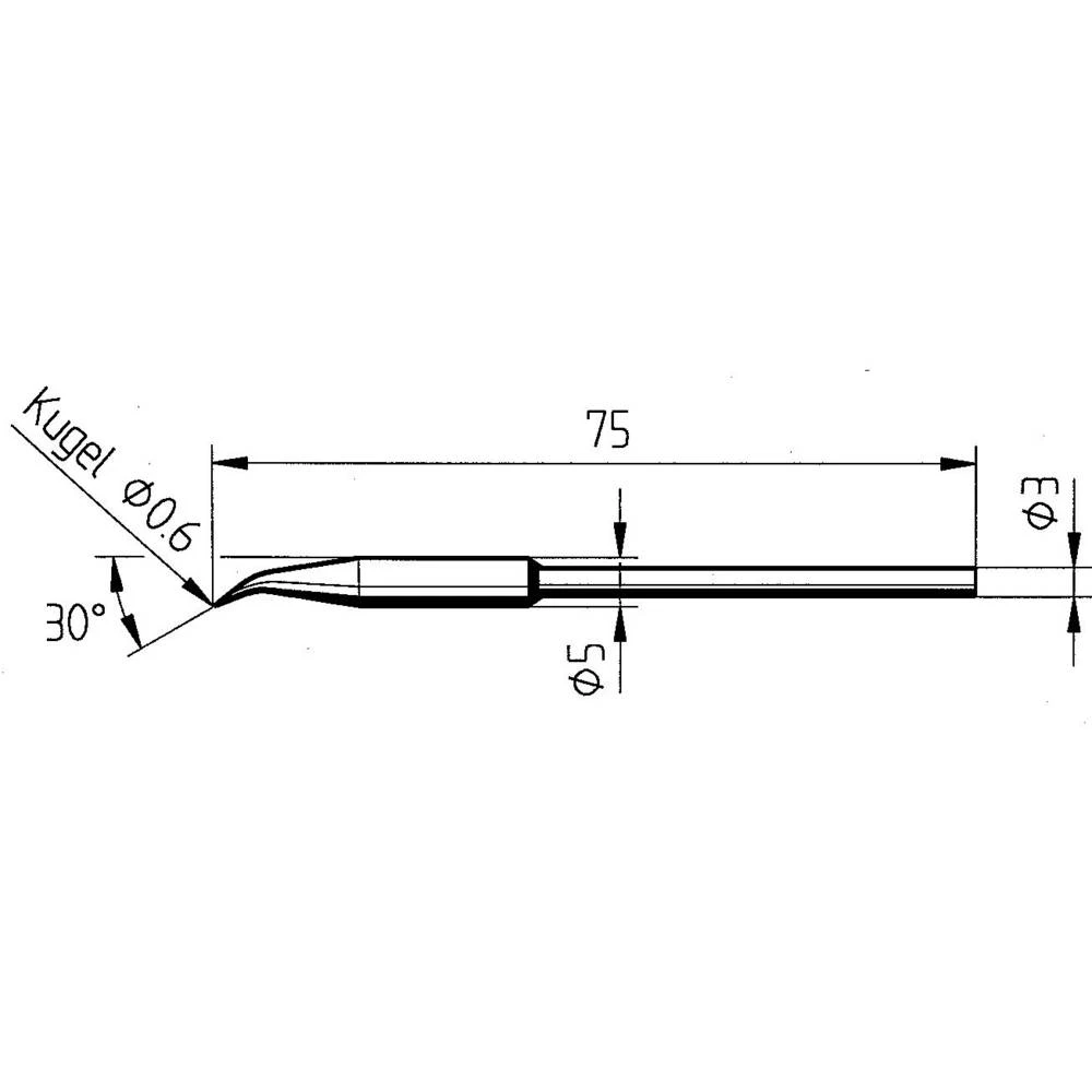 Ersa 0212ID Lemni vrh Oblik olovke Content 1 ST slika