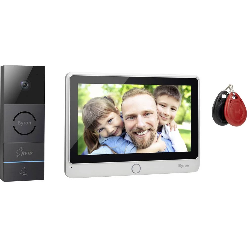 Byron DIC-24112 Video portafon za vrata Žičani, 2-žice slika