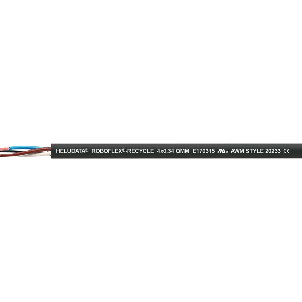 Helukabel 940514 kabel za robotiku HELUDATA ROBOFLEX-recycle 5 x 0.34 mm² crna 2000 m slika