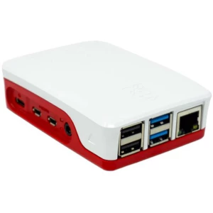 Raspberry Pi® SBC kućište Pogodno za: Raspberry Pi Crvena/bijela slika