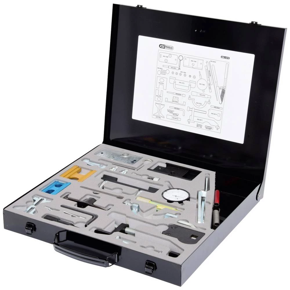 KS Tools 4001575 Set alata za mjerenje vremena motora za Isuzu / GM / Opel / Saab, 32 kom slika