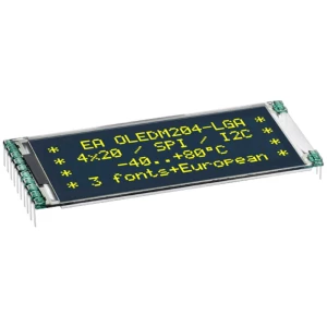 Display Elektronik OLED-modul  žuta crna  (Š x V x D) 61 x 28 x 2.4 mm slika