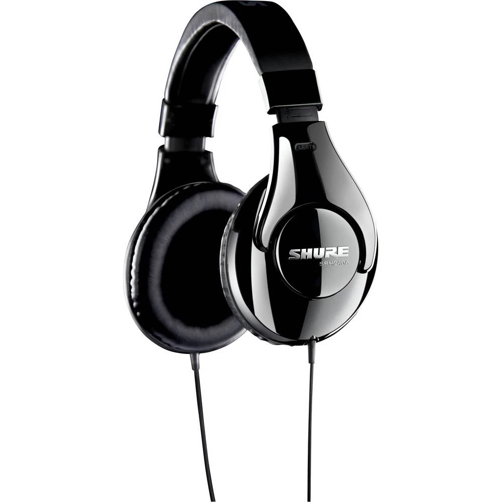 Shure SRH240A-BK-EFS over ear slušalice preko ušiju crna slika
