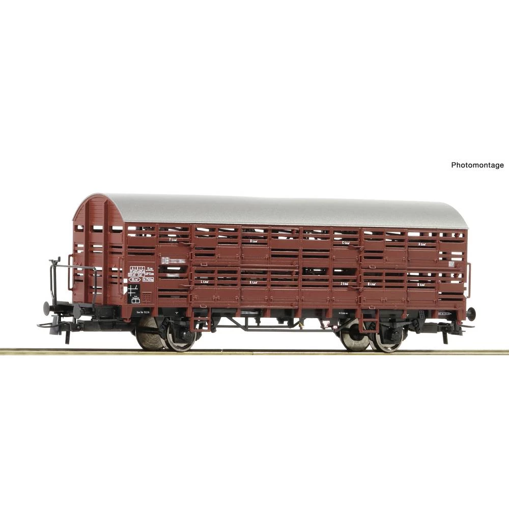 Roco 76607 H0 mala kolica s sanducima za stoku DB-a slika