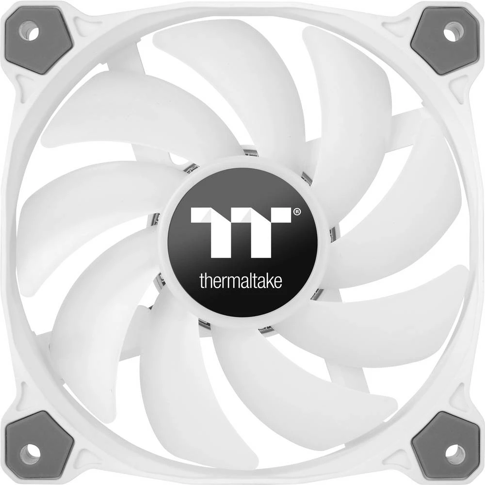 Thermaltake Pure 12 ARGB Sync Radiator Fan White TT Premium Edition ventilator za pc kućište bijela, RGB (Š x V x D) 120 x 25 x 120 mm uklj. LED rasvjeta slika