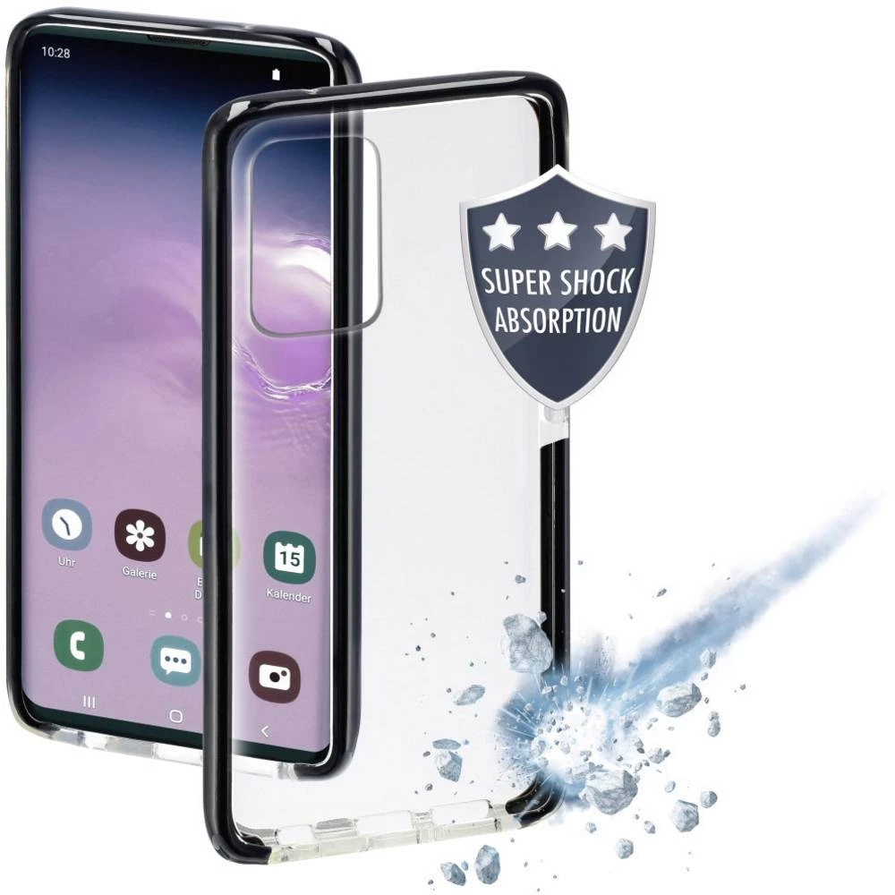 Hama Protector etui Galaxy S20+ prozirna, crna slika