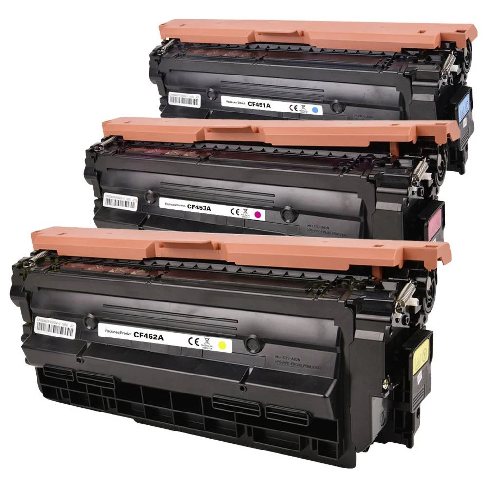 Renkforce toner zamijenjen HP 201X, CF253XM kompatibilan kombinirano pakiranje cijan, purpurno crven, žut 2300 Stranica slika