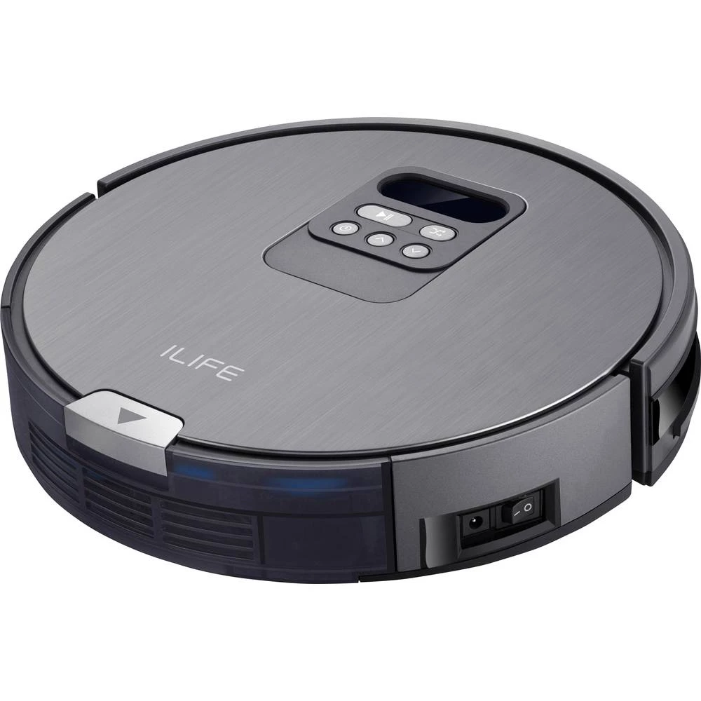 Robot za čišćenje ILIFE Beetles V80 Srebrno-siva S zaslonom slika