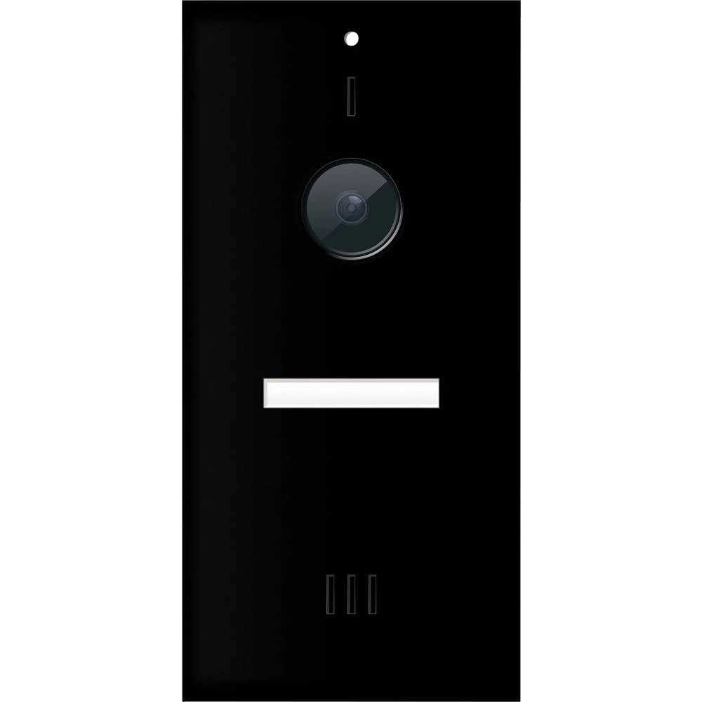Bastion BA.OU.UN.BLK video portafon za vrata  vanjska jedinica 1 obiteljska kuća crna slika