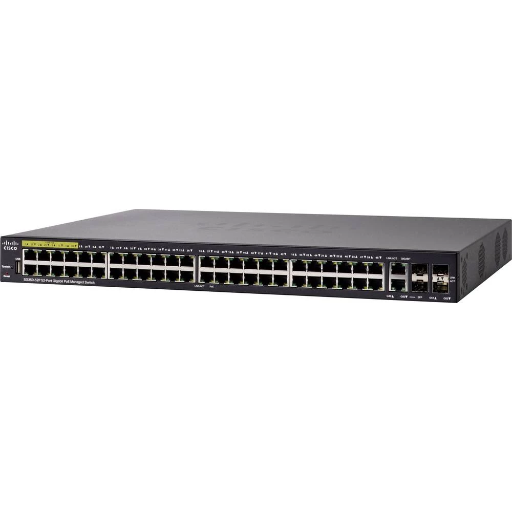 Upravljani mrežni preklopnik Cisco Small Business SG350-52 - Switch - 48 ulaza slika