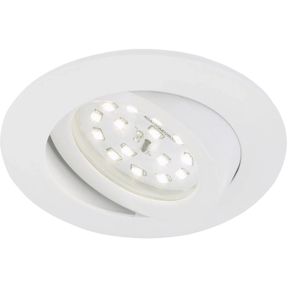 LED ugradna svjetiljka 5.5 W Toplo-bijela Briloner 7232-016 Bijela slika