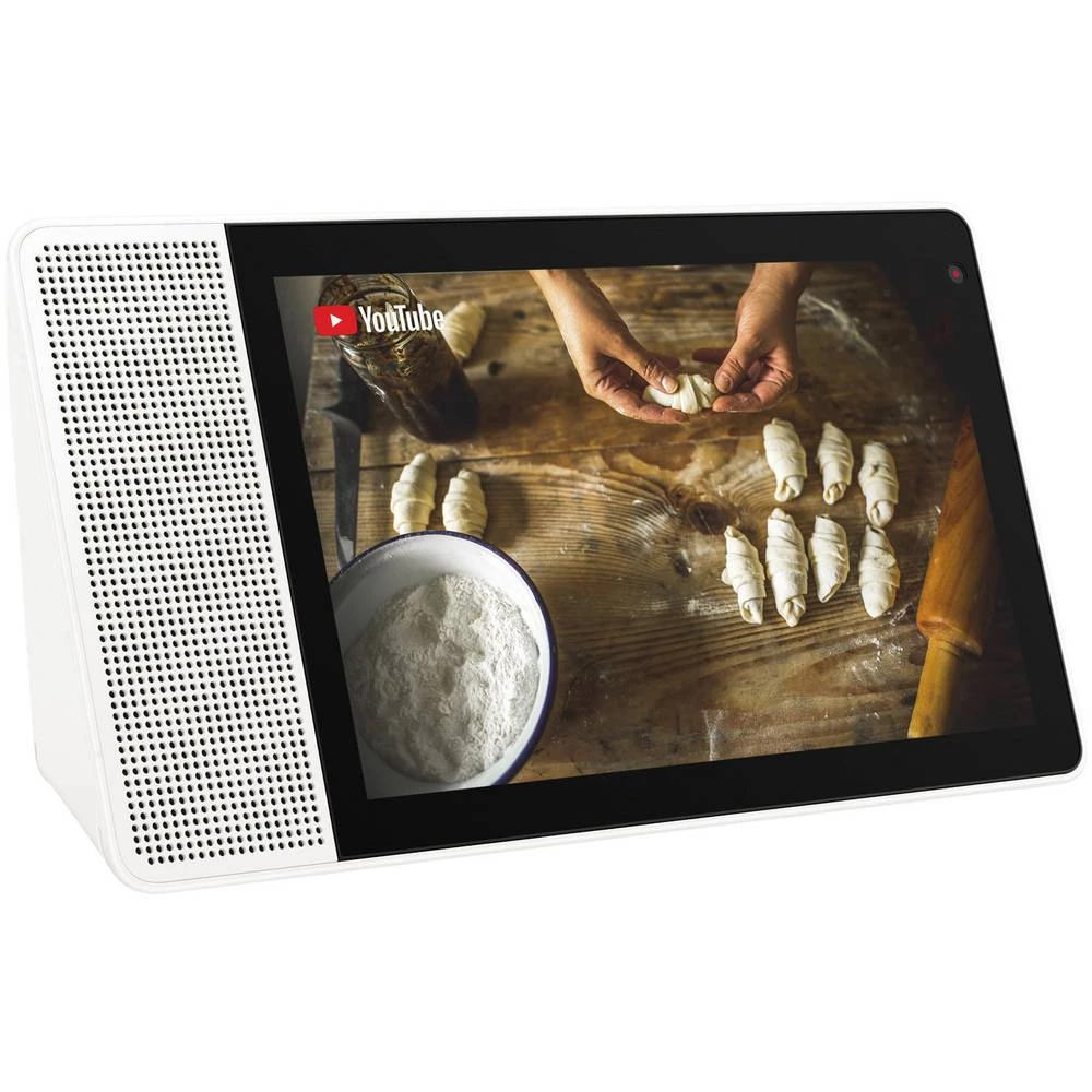 Glasovni asistent Lenovo 8 HD Smart Display Bijela, Drvo slika