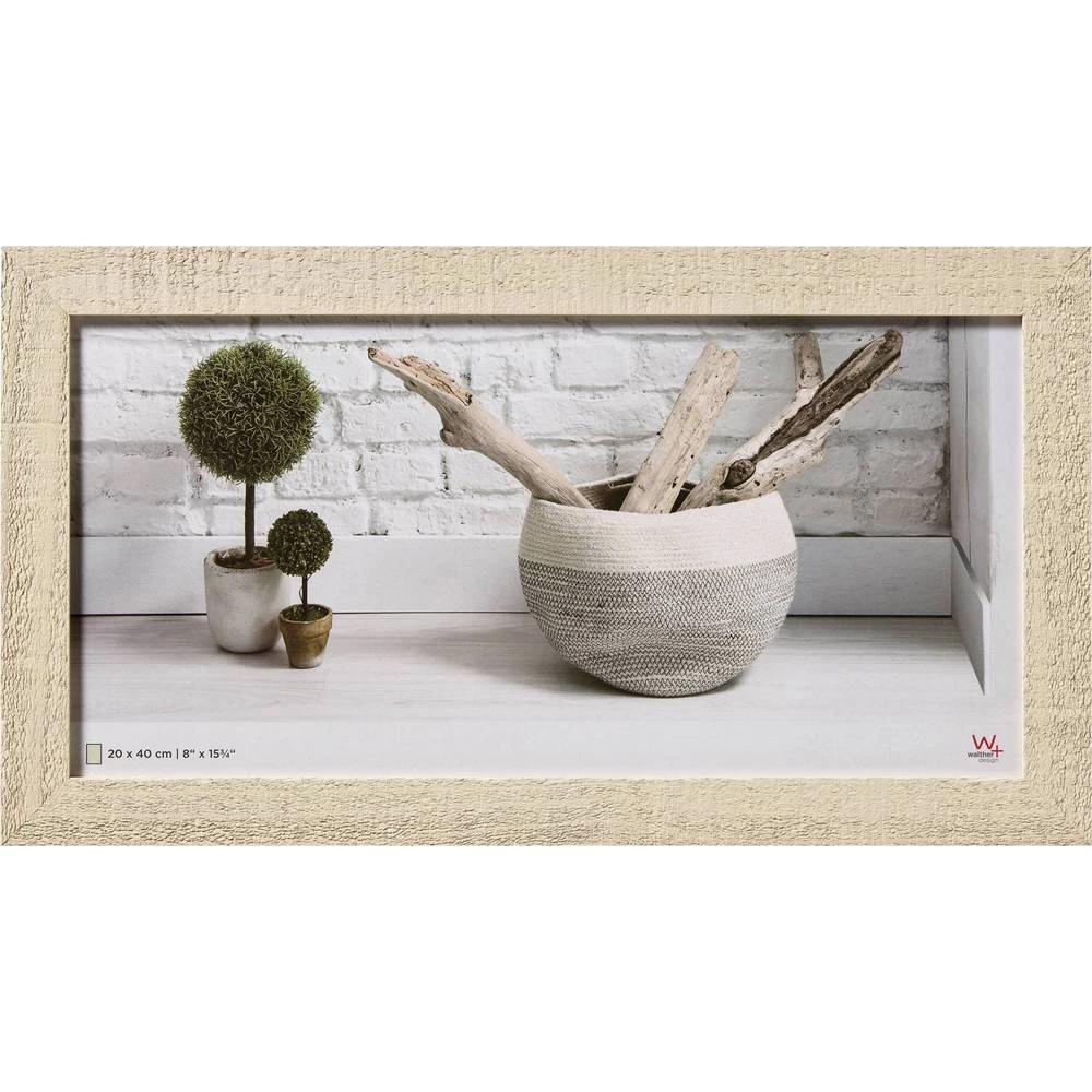 Walther HO240W izmjenjivi okvir za slike Format papira: 20 x 40 cm bijela, bež boja slika