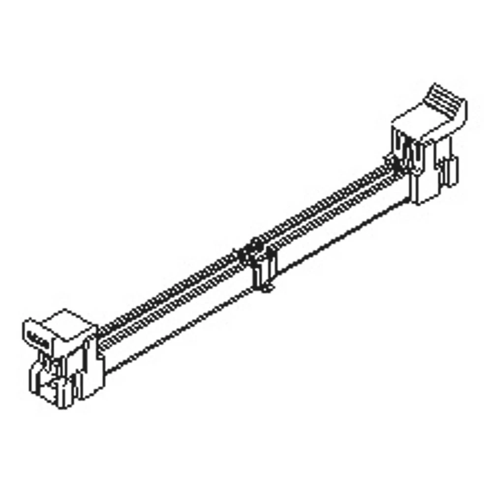 Molex utičnica za memorijski modul Ukupan broj polova 244 877822001 1 St. Tray slika