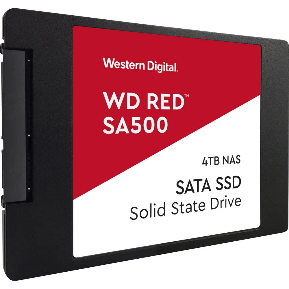 Unutarnji SSD tvrdi disk 6.35 cm (2.5 ") 4 TB Western Digital Red&trade; SA500 WDS400T1R0A SATA III slika
