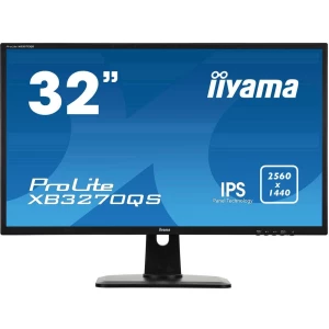 LED zaslon 81.3 cm (32 ") Iiyama ProLite XB3270QS-B1 ATT.CALC.EEK C (A++ - E) 2560 x 1440 piksel WQHD 4 ms DisplayPort, DVI, HDM slika