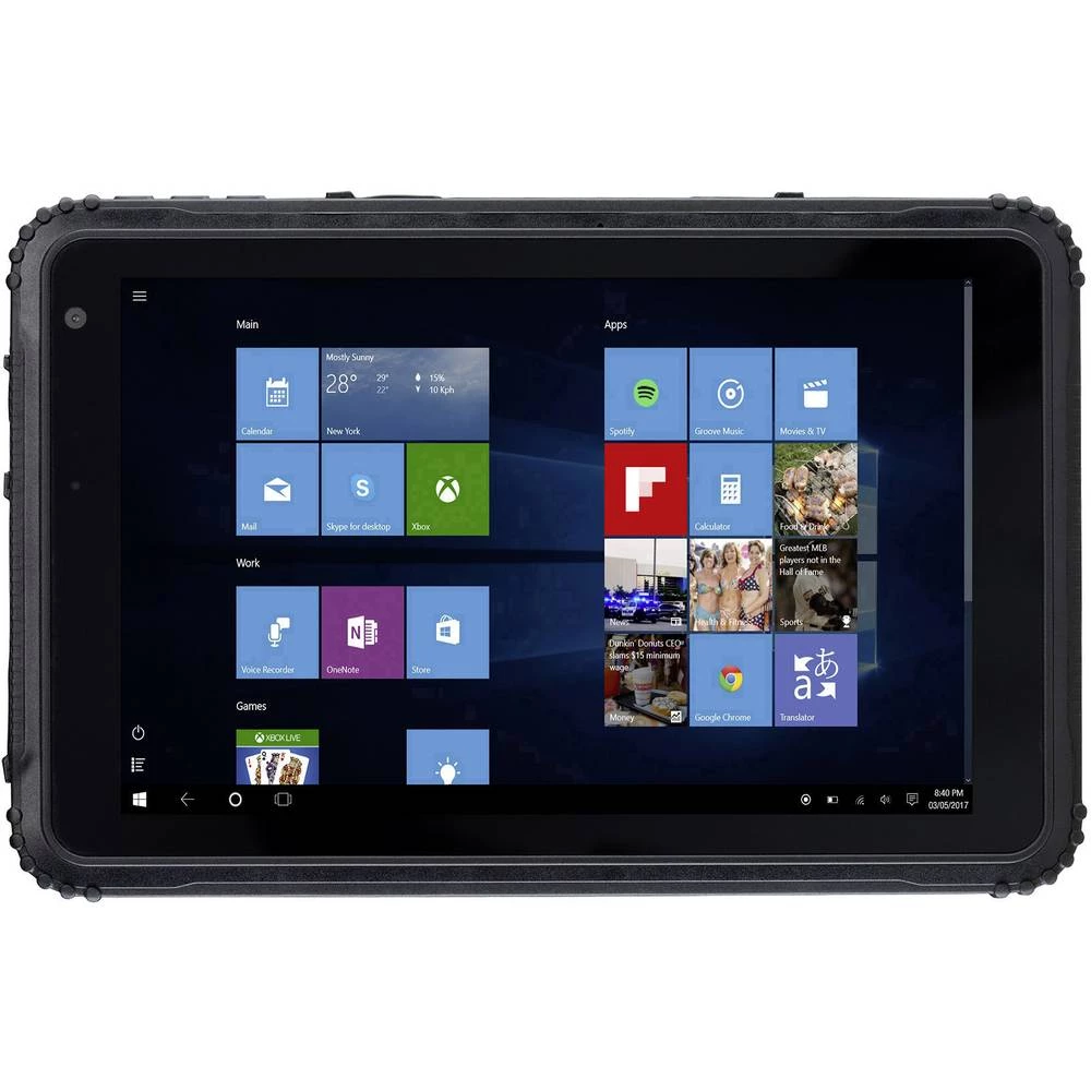 CAT T20 Windows &reg; tablet računalo 20.3 cm (8 ") 64 GB GSM/2G, UMTS/3G, LTE/4G, Wi-Fi Crna 1.44 GHz Quad Core slika