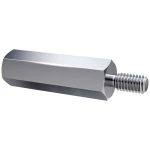 Axxatronic IA-ST-3-5,5-15 Innen-Außen klin za razmak (D) 15 mm M3 x 7 M3 x 6 čelik pocinčani 1 St.