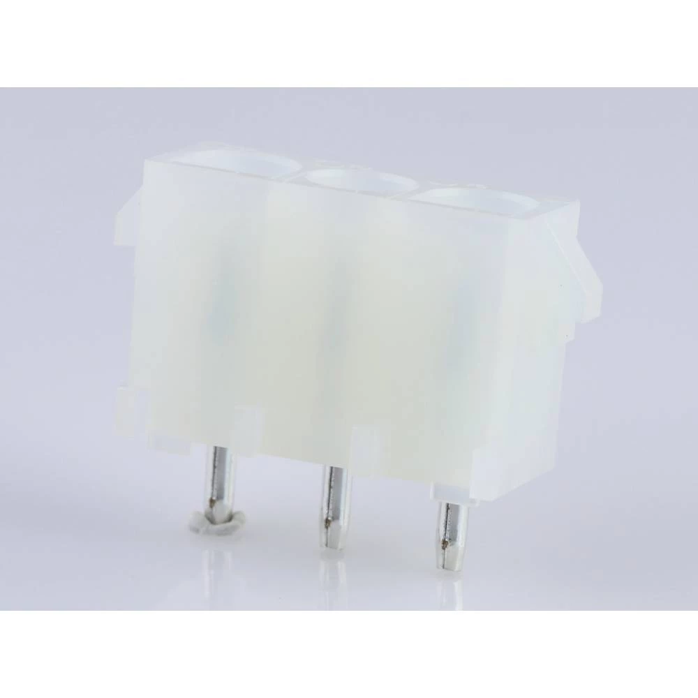 Molex ugradna standardna letva sa ženskim kontaktima Ukupan broj polova 3 Raster: 6.35 mm 10845030 1 St. Bulk slika