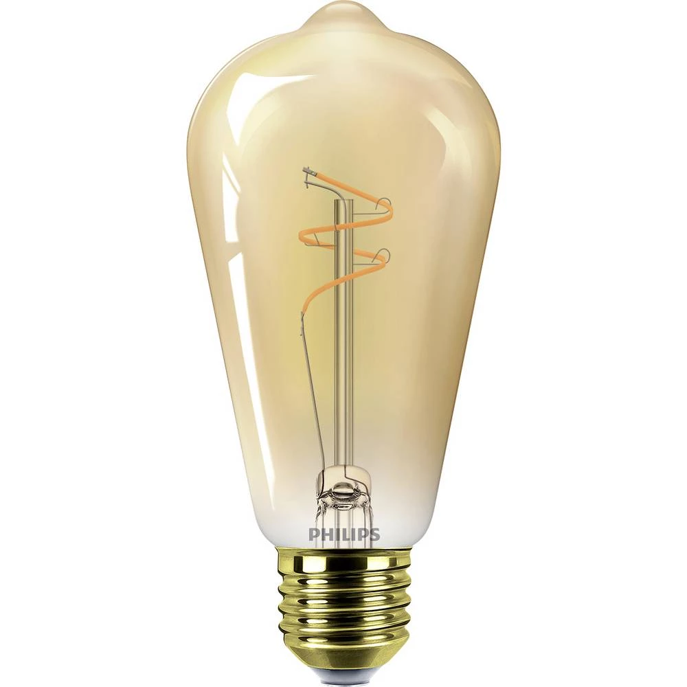 Philips 8721103049056 LED E27 oblik spirale 3.1 W = 25 W zlatna, jantar 1 kom. slika